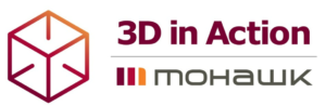3D In Action Logo
