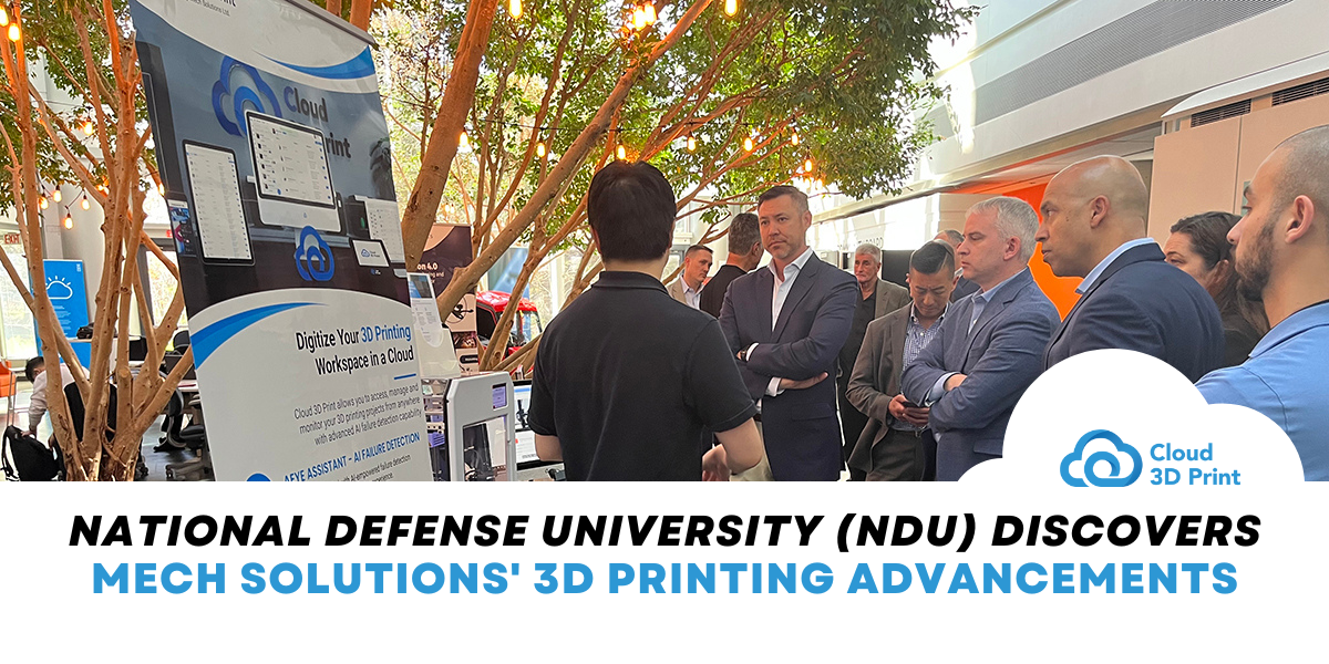 National Defense University (NDU) Discovers Mech Solutions' 3D Printing Advancements